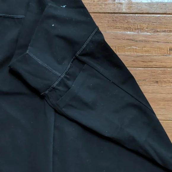 Soma 24/7 High Waist Wide Leg Max Coverage Knit Black Wide-Leg Pants - Picture 8 of 9